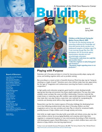 CCRC Spring 09 Newsletter.pdf - Child Care Resource Center