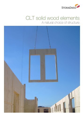 CLT solid wood elements - Eurban