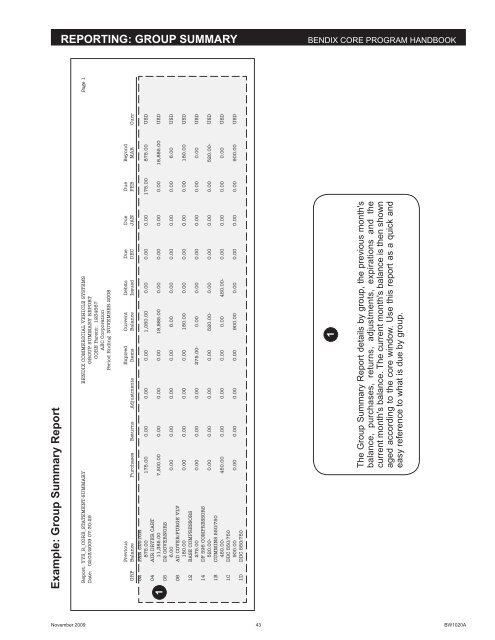 Core Program Handbook - Bendix