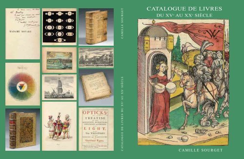 CATALOGUE DE LIVRES - Camille Sourget