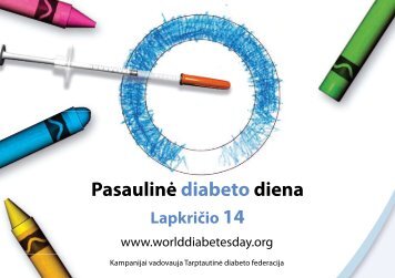 Pasaulinė diabeto diena - Lietuvos diabeto asociacija