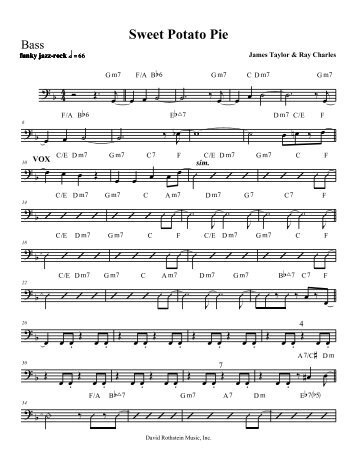 Download Sheet Music - David Rothstein Music