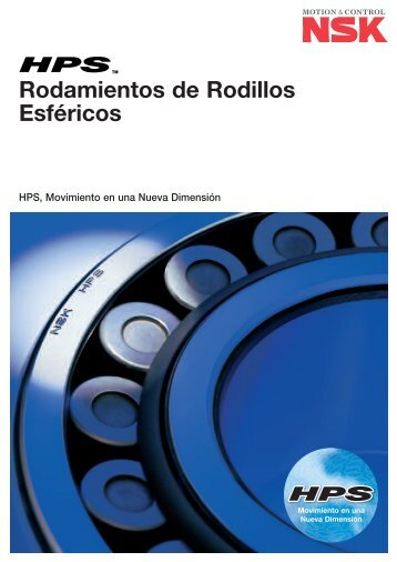 NSK - HPS - Rodamientos de rodillos esfÃ©ricos