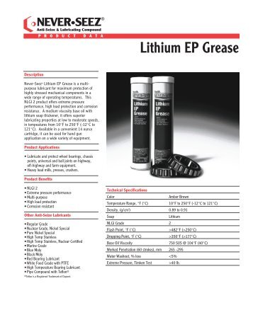 N68 Lithium EP Grease