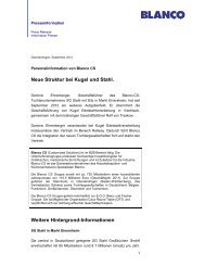 Neue Struktur bei Kugel und Stahl. Weitere Hintergrund-Informationen