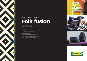 Trend Report: Folk Fusion - IKEA Catalog 2013