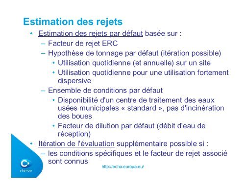 Évaluation dans Chesar - Europa