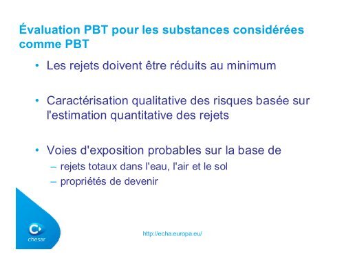 Évaluation dans Chesar - Europa