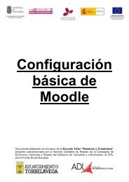 Configuración básica de Moodle