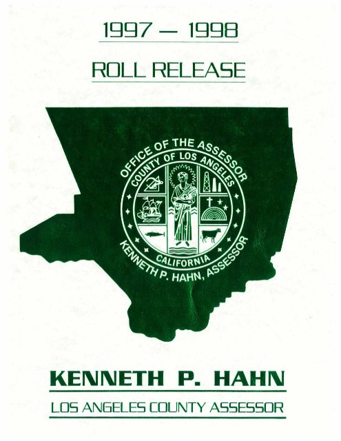1997 Annual Report - Los Angeles County Assessor