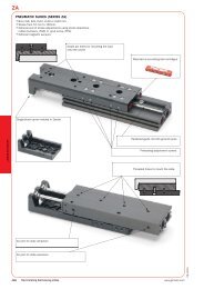 PNEUMATIC SLIDES (SERIES ZA) - GimaticUSA.com