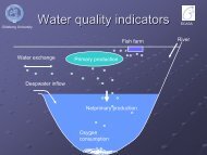 Water quality indicators - ecasa