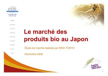 produits bio au Japon - Ecoenergies-cluster