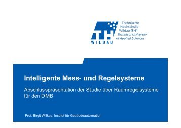 (Microsoft PowerPoint - Intelligente Mess- und Regelsysteme Teil 2 ...