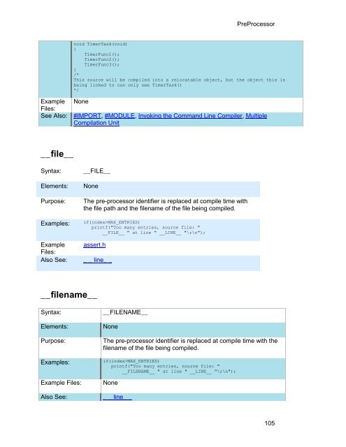 CCS C Compiler Manual PCB / PCM / PCH