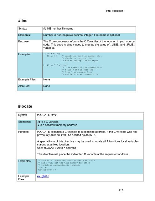 CCS C Compiler Manual PCB / PCM / PCH