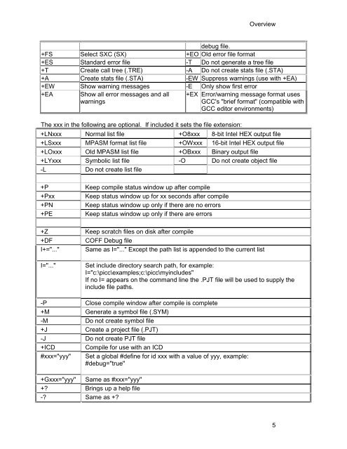 CCS C Compiler Manual PCB / PCM / PCH