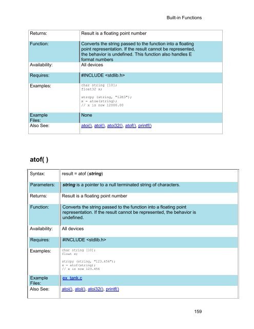 CCS C Compiler Manual PCB / PCM / PCH