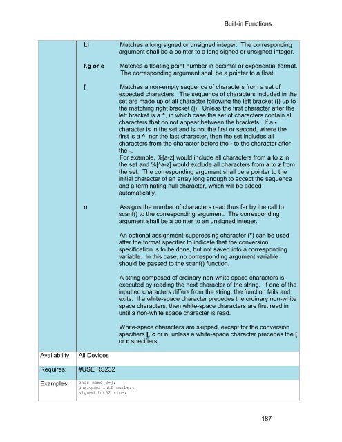 CCS C Compiler Manual PCB / PCM / PCH