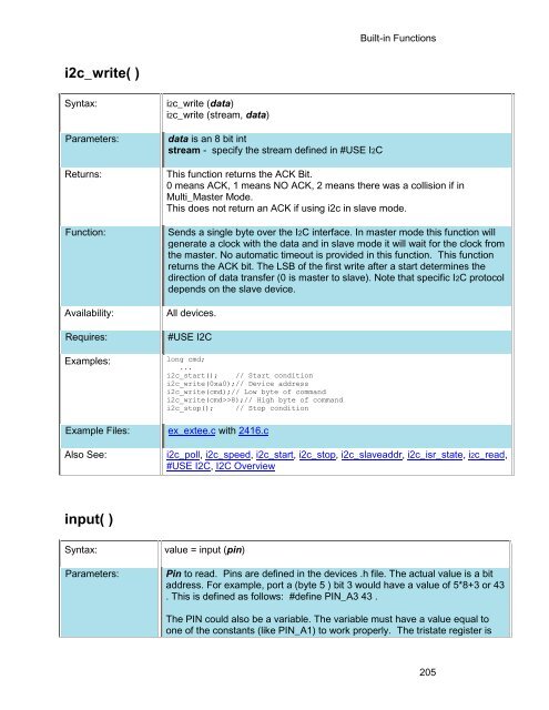 CCS C Compiler Manual PCB / PCM / PCH