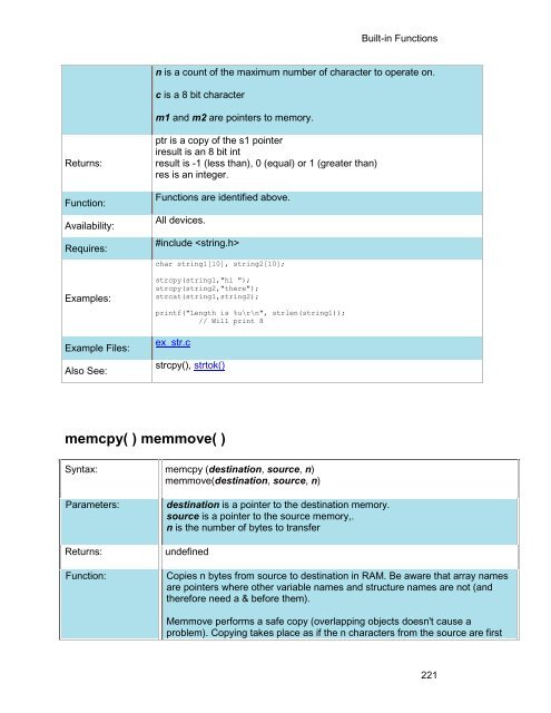 CCS C Compiler Manual PCB / PCM / PCH