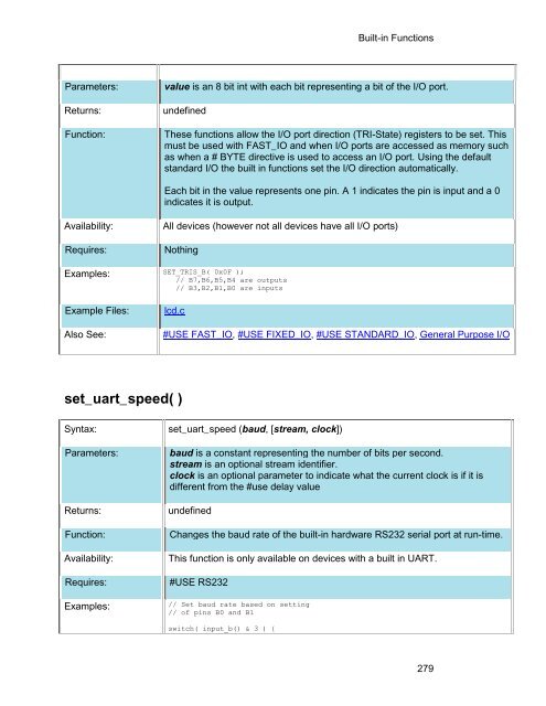 CCS C Compiler Manual PCB / PCM / PCH