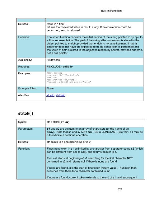 CCS C Compiler Manual PCB / PCM / PCH