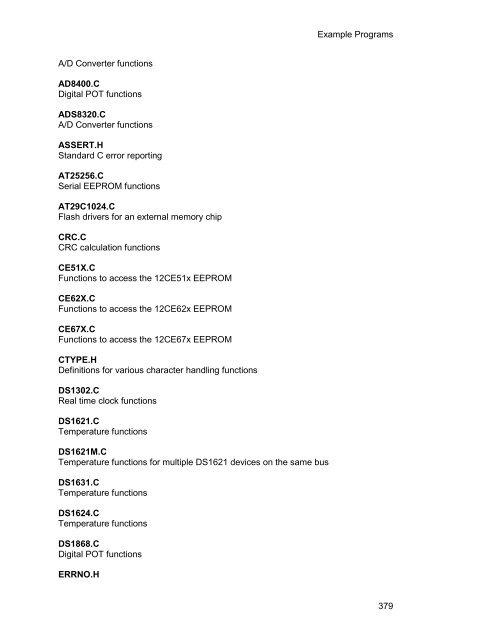 CCS C Compiler Manual PCB / PCM / PCH