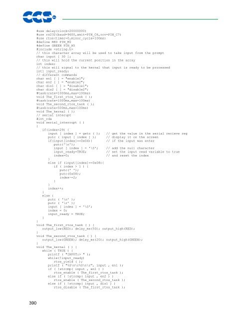 CCS C Compiler Manual PCB / PCM / PCH