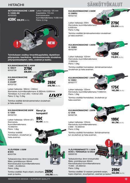 KONE - Hitachi Power Tools Finland Oy