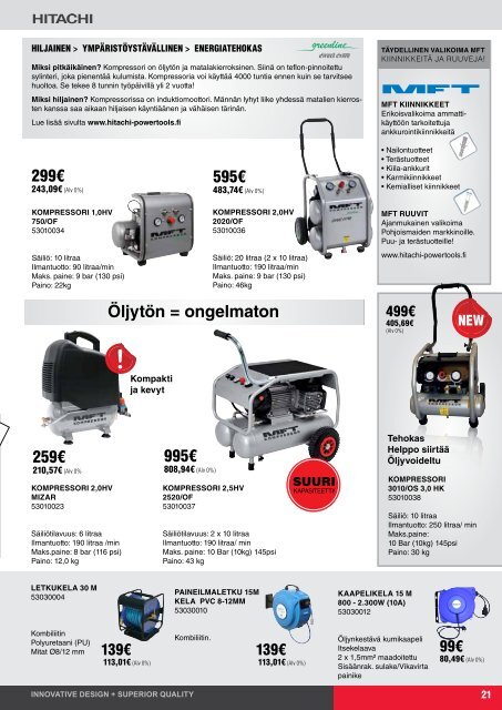 KONE - Hitachi Power Tools Finland Oy