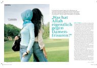 Was hat Allah eigentlich gegen Damenfrisuren? - Kristina Maroldt