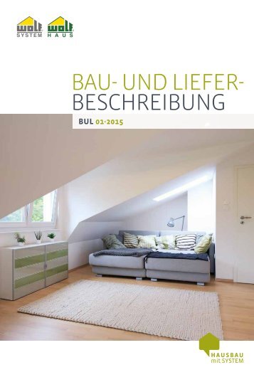 BAU- UND LIEFER- BESCHREIBUNG