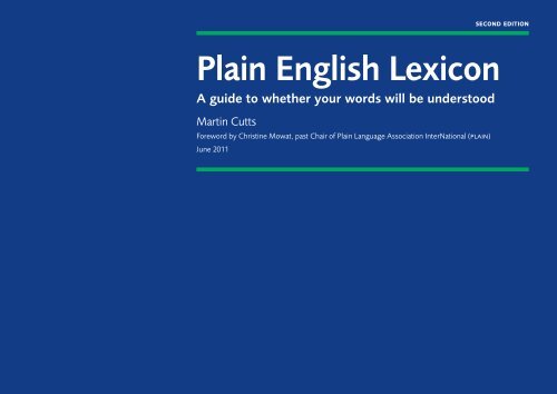 Plain English Lexicon - Amazon S3