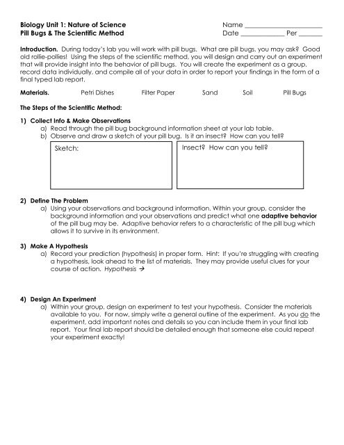 Good hypothesis examples for biology image