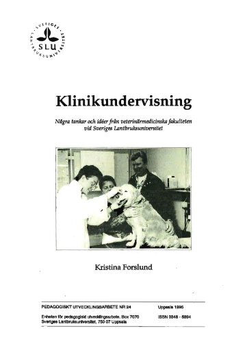 Kristina Forslund: Klinikundervisning