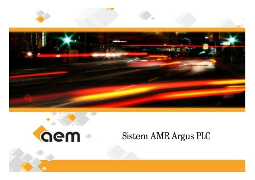 Sistem AMR Argus PLC - Cnr -cme
