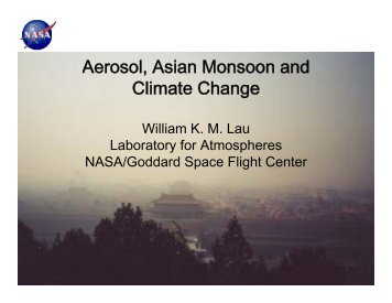 Aerosols, Monsoon Rainfall Variability, and Climate Change