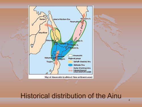 Representation of the Ainu in Textbooks and Museums - JSPS ...