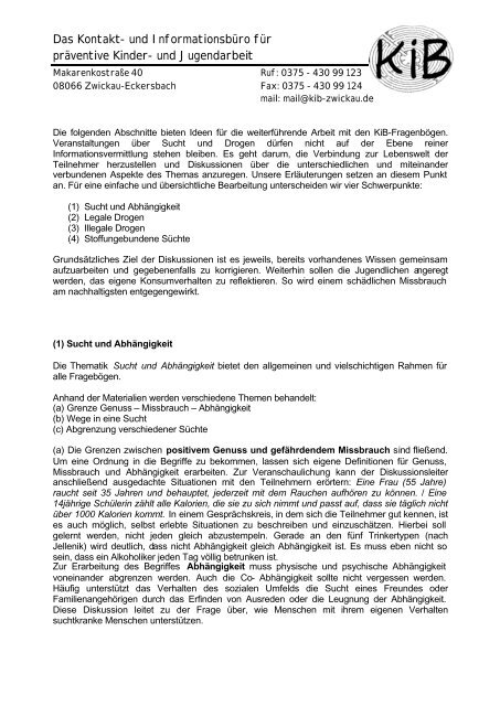 diskussionsanleitung - KIB Zwickau