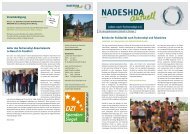 Nadeshda aktuell - Leben nach Tschernobyl eV