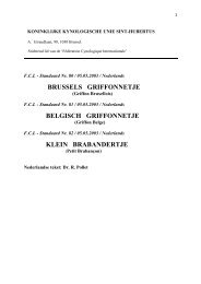 Standard FCI (format pdf) - Koninklijke Maatschappij Sint-Hubertus ...