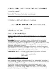 Standard FCI (format pdf) - Koninklijke Maatschappij Sint-Hubertus ...