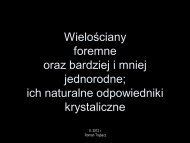 WieloÅciany foremne oraz bardziej i mniej jednorodne; ich naturalne ...