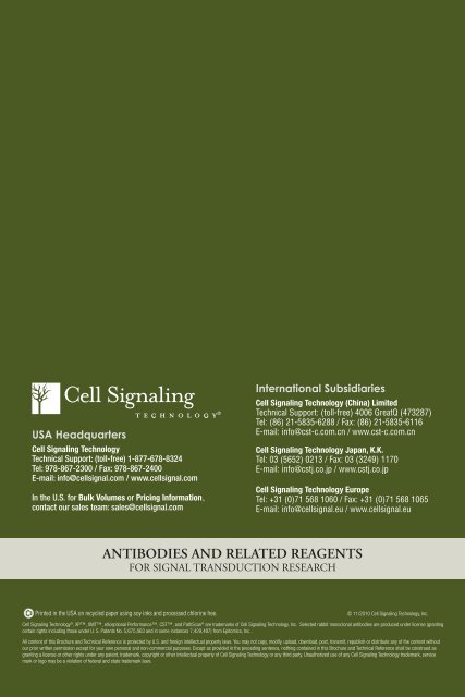 PathScanÂ® ELISA Products and Cellular Analysis Tools - Lab-JOT