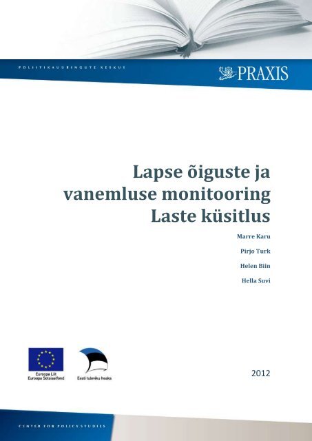 Lapse Ãµiguste ja vanemluse monitooring Laste ... - Lasteombudsman