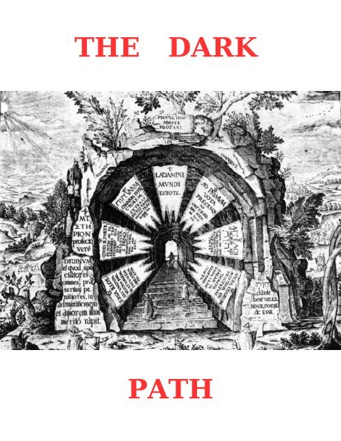 THE DARK PATH - Liber Fanatica