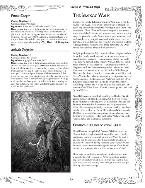 Defenders of the Forest - Liber Fanatica