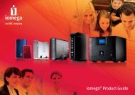 Iomega® Product Guide - iSource