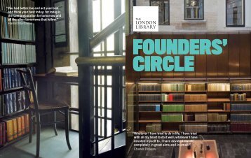 founders circle brochure.pdf - The London Library